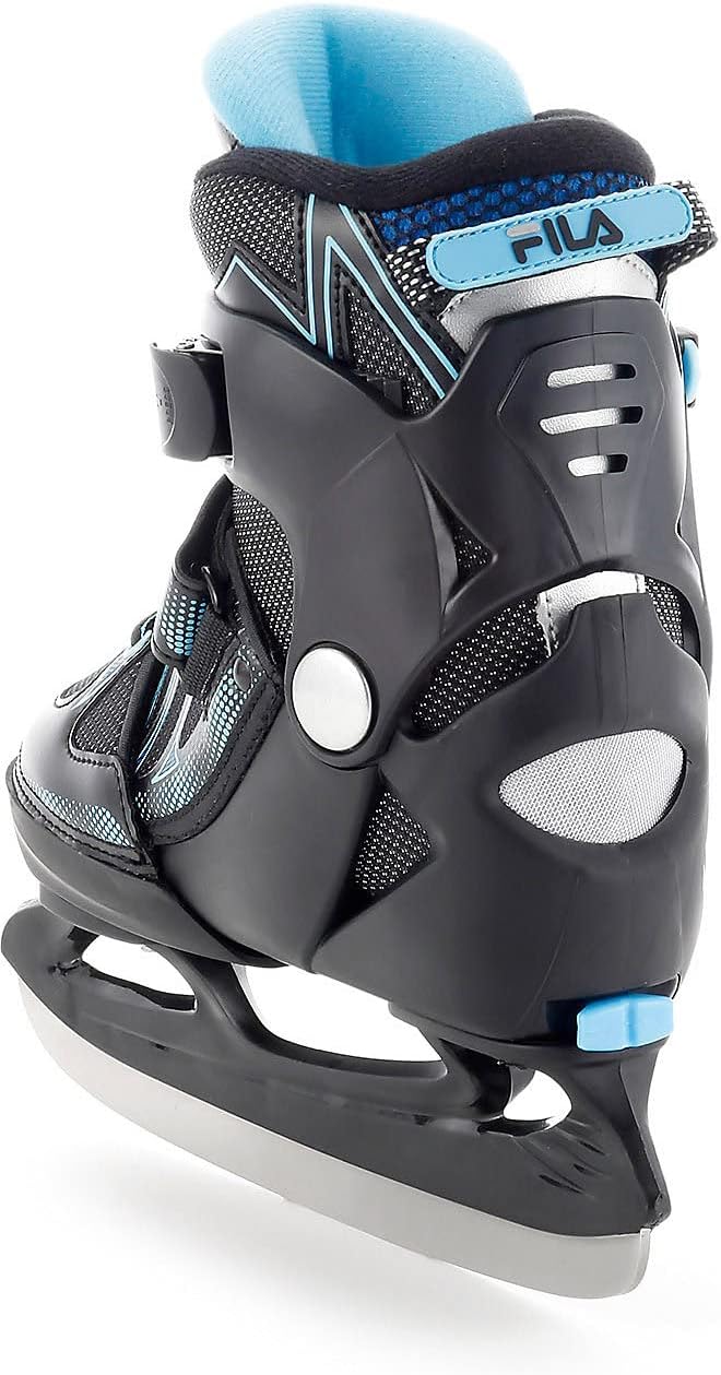 FILA Iceskate X-One Plus Ice blk/lightblue   Kinderschlittschuh größenverstellbar